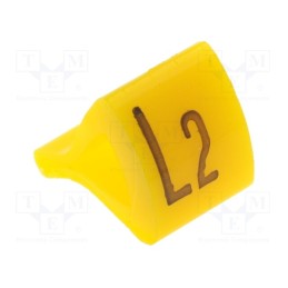 1 pcg x KURANT - MZ-1/L2 - Markers, Marking: L2, 1.7÷3.5mm, H: 7mm, A: 6mm, -30÷100°C, leaded