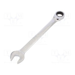 1 pcs x STANLEY - 4-89-944 - Wrench, combination spanner,with ratchet, 19mm, nickel plated