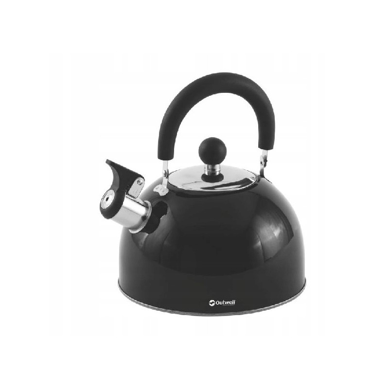 Tea break kettle l black outwell with whistle