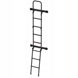 Deluxe sprinter ladder deep black fiamma