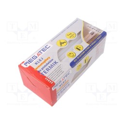 1 pcg x MEGATEC - KKN 1621/0111 - Hot melt glue, Ø: 11mm, white, L: 200mm, Bonding: 15÷20s, 50pcs.