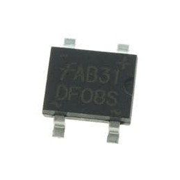 1 pcs : DF08S - Bridge Rectifiers 1.5A Bridge
