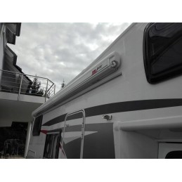 Awning vestibule strip, 7mm kedra profile, rail