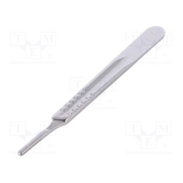 1 pcs x SWANN-MORTON - 4 - Scalpel holder, 136mm