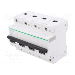 1 pcs x SCHNEIDER ELECTRIC - A9N18372 - Circuit breaker, 230/400VAC, Inom: 80A, Poles: 4, Charact: C, 10kA