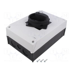 1 pcs x EATON ELECTRIC - P3-63/I4/SVB-SW - Switch-disconnector, Poles: 3, on panel, 63A, P, IP65, -25÷40°C
