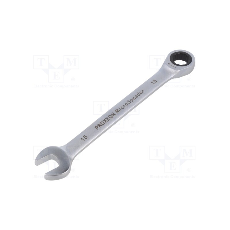 1 pcs x PROXXON - 23264 - Wrench, combination spanner, 15mm, MicroSpeeder