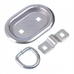 Recessed floor hook holder for mounting