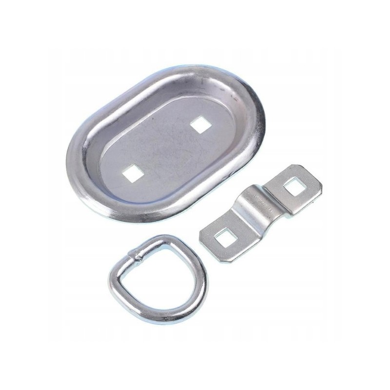 Recessed floor hook holder for mounting