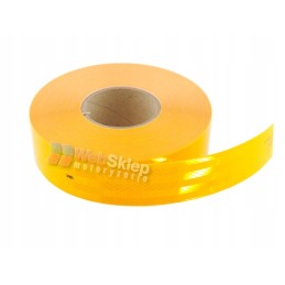 Contour marking with 3m yellow reflective tape