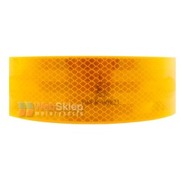 Contour marking with 3m yellow reflective tape