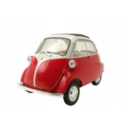 BMW isetta 250 metal model with trailer 18 5 cm