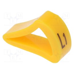 1 pcg x KURANT - MZ-3/L1 - Markers, Marking: L1, 6÷10.5mm, H: 16mm, A: 10mm, -30÷100°C, leaded
