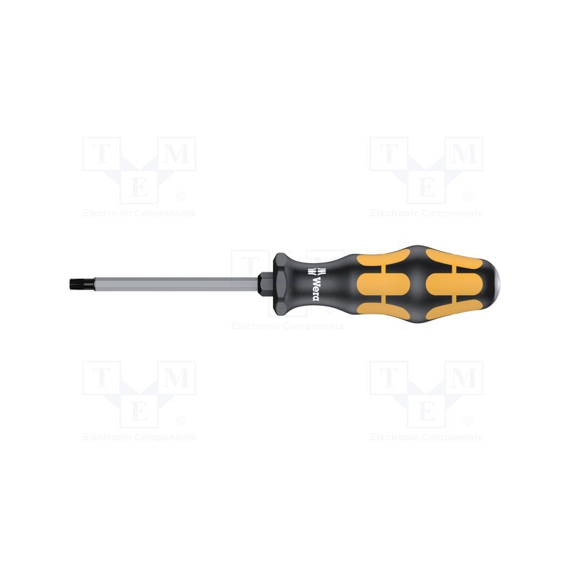 1 pcs x WERA - 5024403001 - Screwdriver, Torx®, for impact,assisted with a key, TX27