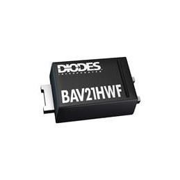 1 pcs : BAV21HWF-7 - Diodes - General Purpose, Power, Switching 250V High Volt 100nA Ir 50ns 350mW