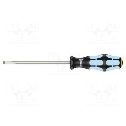 1 pcs x WERA - 5032004001 - Screwdriver, slot, 5,5x1,0mm, Blade length: 125mm