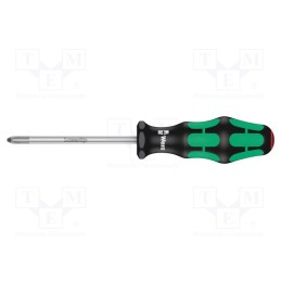 1 pcs x WERA - 5008720001 - Screwdriver, Phillips, PH2, Kraftform Plus-300