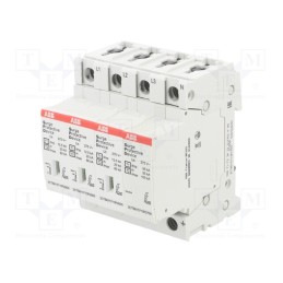 1 pcs x ABB - OVR T1-T2 3N 12.5-275S P QS - Surge arrestor, Type 1+2, Poles: 3+N, In 8/20us: 80kA, -40÷80°C