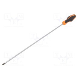 1 pcs x BETA - 12620209 - Screwdriver, Phillips, PH2, BETAGRIP, Blade length: 400mm