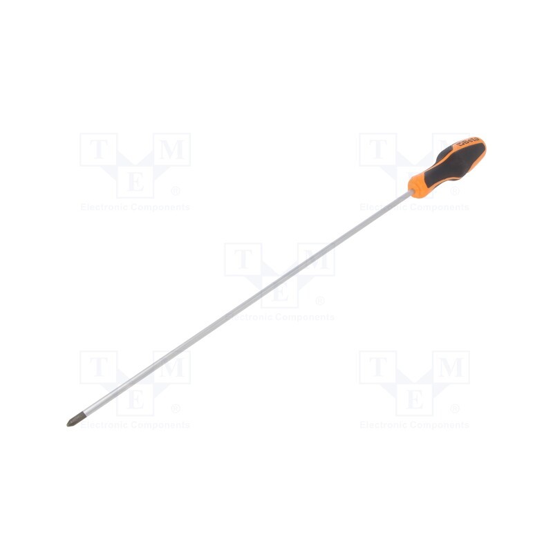 1 pcs x BETA - 12620209 - Screwdriver, Phillips, PH2, BETAGRIP, Blade length: 400mm