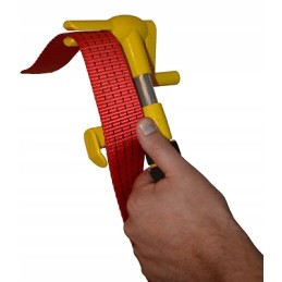 Robust, smart transport belt retractor