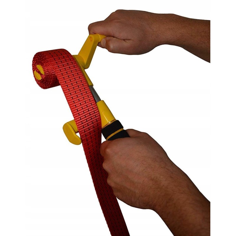 Solid smart transport belt retractor