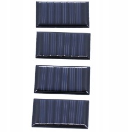 4pcs 0 15w 3v polysilicon diy solar panel