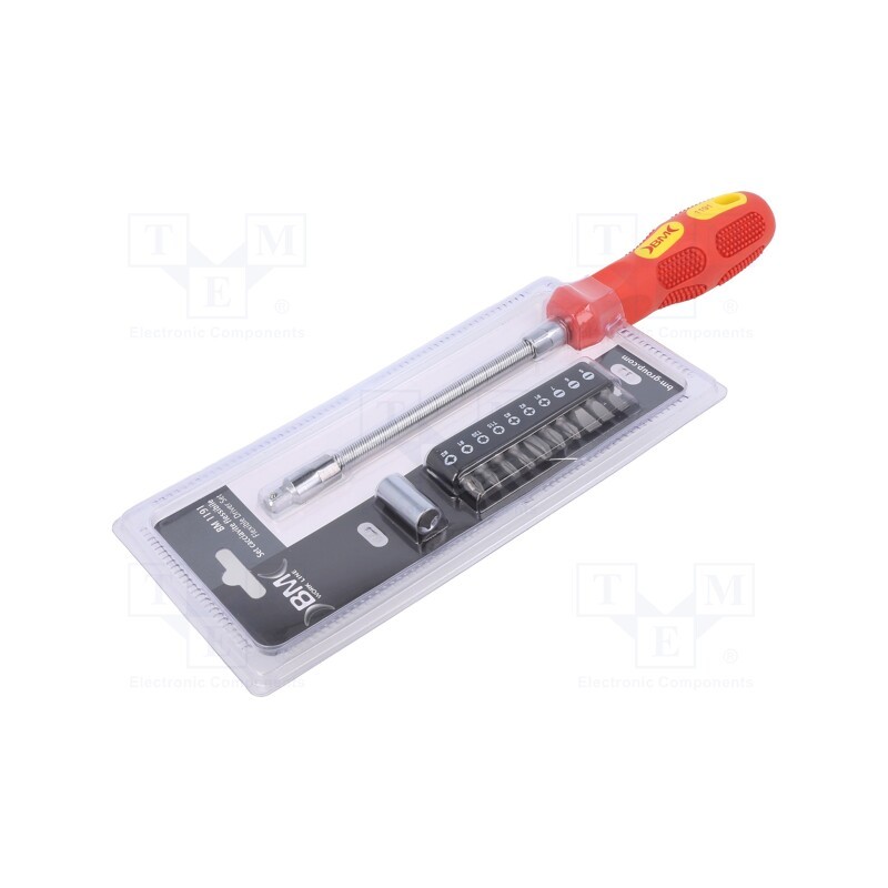 1 set x BM GROUP - BM1191 - Kit: screwdrivers, Kit: screwdriver bits,screwdriving grip