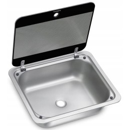 Sink with glass cover sng 4133 410x335mm