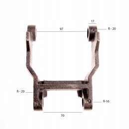 Roller forks swing arm AC25 pallet truck