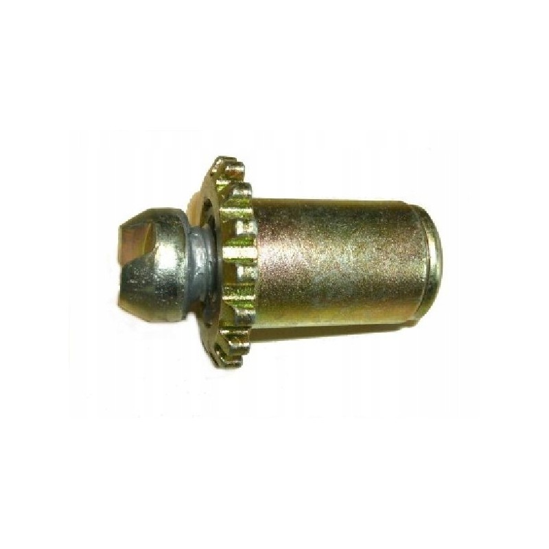 Adjusting pin, jaw screw with alco gear