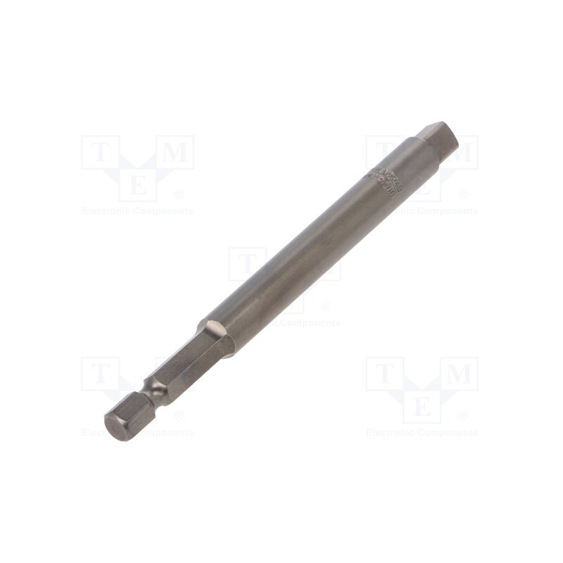 1 pcs x WIHA - 4685 - Adapter, Overall len: 100mm, Mounting: 1/4' (C6,3mm),1/4' square