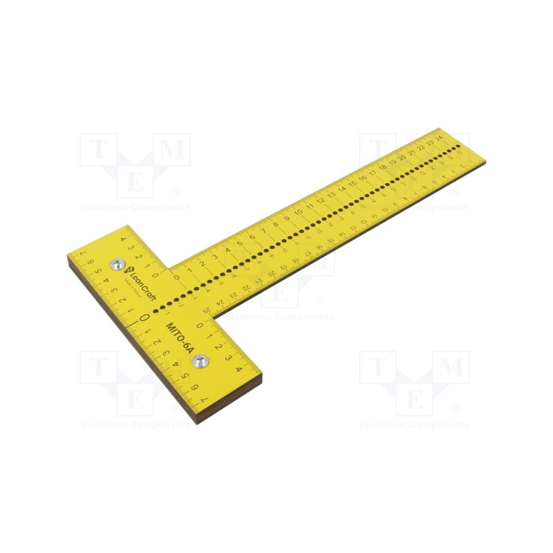 1 pcs x LeanCraft - MITO-6A-250-Y - Scribing fence, L: 250mm