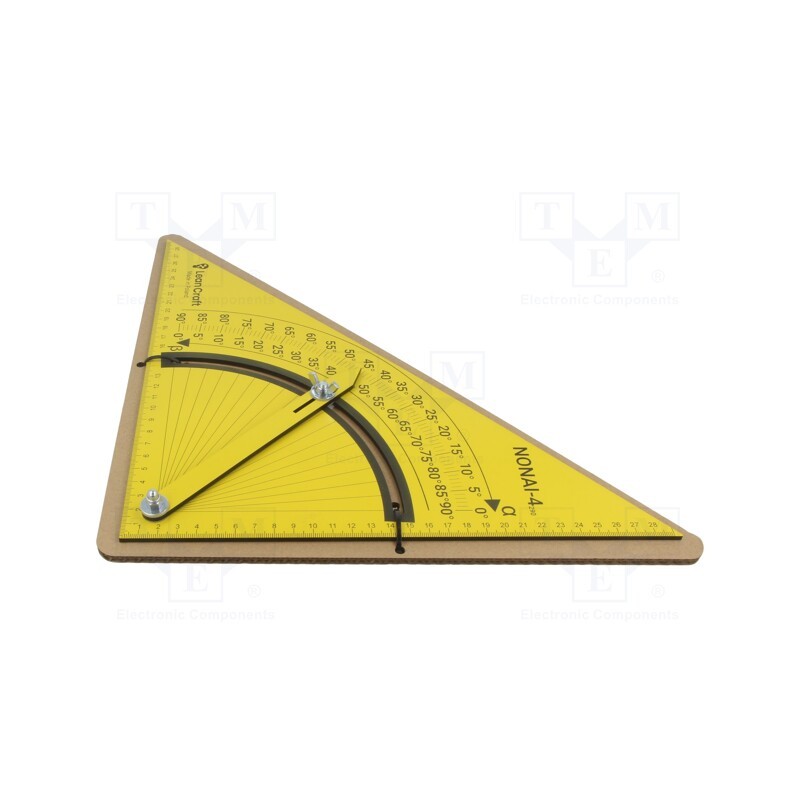1 pcs x LeanCraft - NONAI-4-290-Y - Angle measure, L: 290mm, adjustable