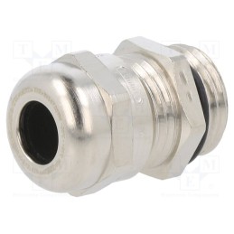 1 pcs x HUMMEL - 1.616.0900.01 - Cable gland, with earthing, PG9, IP68, brass, HSK-M-EMC-Ex