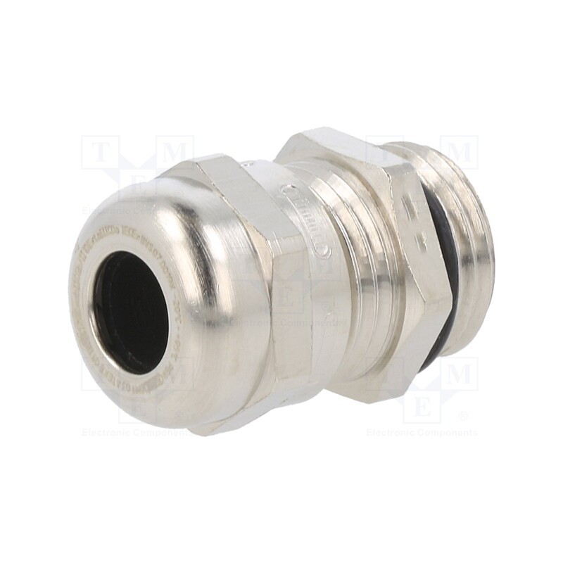 1 pcs x HUMMEL - 1.616.0900.01 - Cable gland, with earthing, PG9, IP68, brass, HSK-M-EMC-Ex