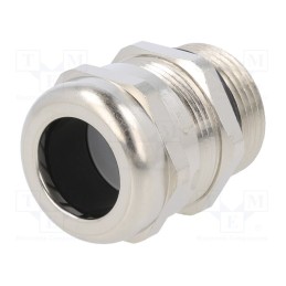 1 pcs x HUMMEL - 1.609.3400.70 - Cable gland, with long thread, NPT3/4', IP68, brass