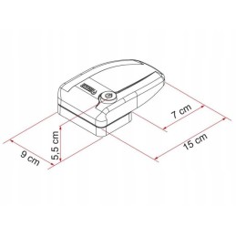 Safe door 3 white fiamma door protection