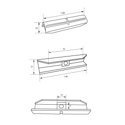 Toyota forklift slide, top shift