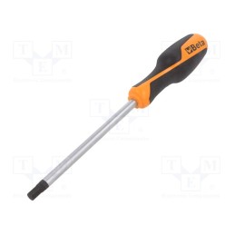 1 pcs x BETA - 12650080 - Screwdriver, hex key, HEX 8mm, BETAGRIP, Blade length: 150mm