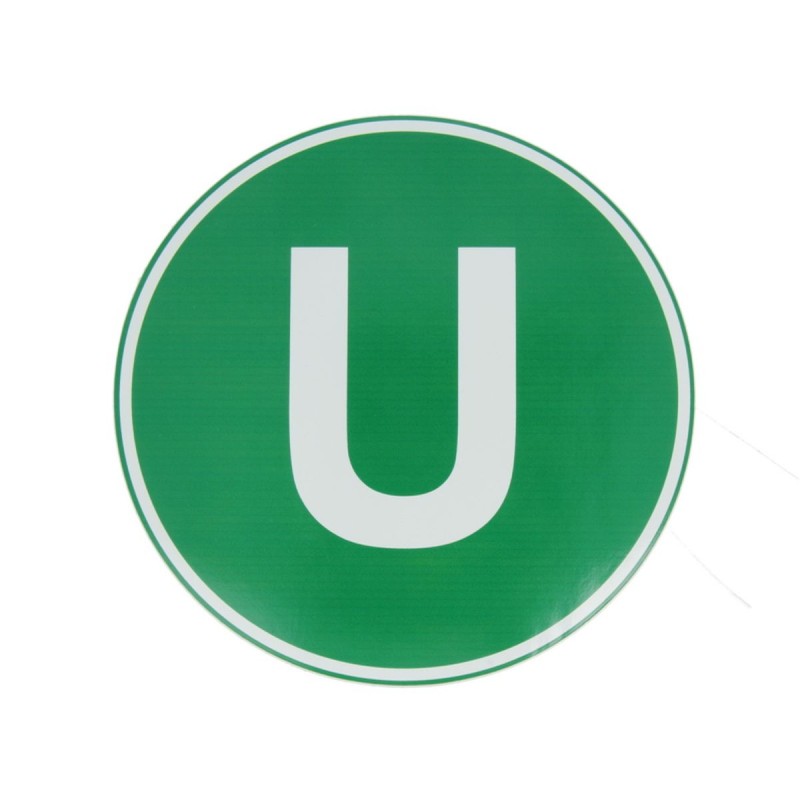 Green sticker u fi 220 ecological cargo vehicles