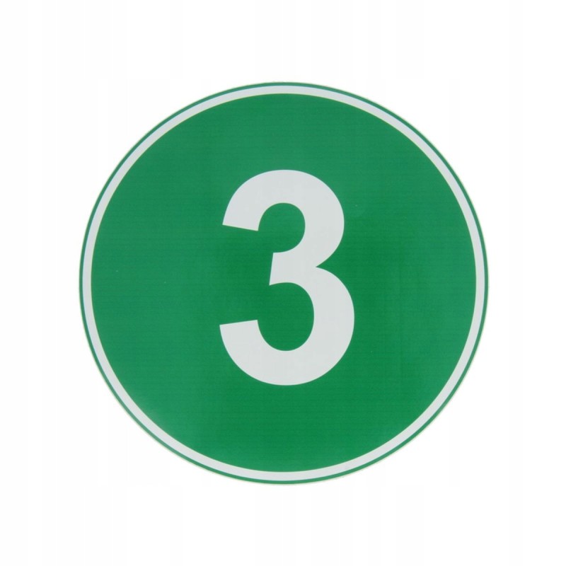 Green sticker 3 fi 220 ecological cargo vehicles