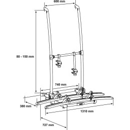Thule excellent bike rack for camper