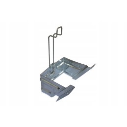 G46 wheel chock mounting bracket, galvanized