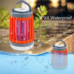 Mini camping lamp with rechargeable insect killer lamp 10