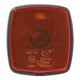 Side position lamp, yellow, 66x62mm pm