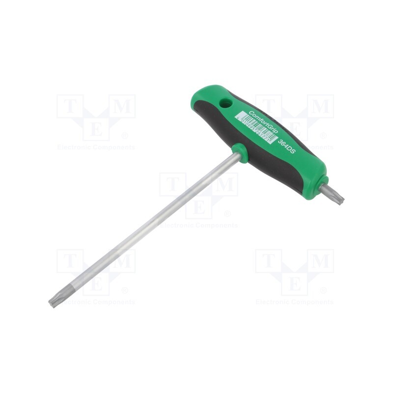 1 pcs x WIHA - 26177 - Wrench, Torx®, TX30, Overall len: 182mm, Working part len: 150mm