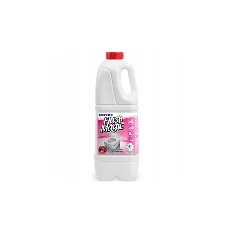 Fluid for tourist toilets flush magic 2l