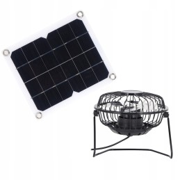 10w solar panel with cooling fan