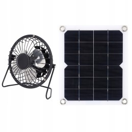 10w solar panel with cooling fan